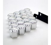 17/19/21MM Car Wheel Nut Head Cover Caps Protection Anti-Rust Auto Hub Screw Cover Car Tyre Nut Bolt Exterior Decoration 20Pcs