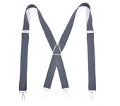Tirantes Hombre Elásticos con Clips Extra Fuerte,Una Talla Para Todos,Tirantes para pantalones,Tirantes