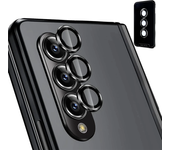 9H Camera Lens Protector for Samsung Galaxy Z Fold 6 5 4 3 Anti Scratch Tempered Glass Metal Ring for Z Flip 6 5 4 Cover 2-3PCS