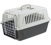 Transportín Ferplast Atlas 5 Marrón PLT para Perros y Gatos - Seguro y Cómodo