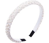 Korean Version Slim Edged Crystal Hair Band For Women's Fashion Super Flash Headband
