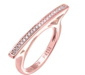 Anillo Folli Follie Mujer 3R17S012RC-52 - Diseño Elegante - Acero Inoxidable - Talla 52