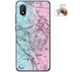 Tumundosmartphone Funda Gel Tpu para Alcatel 1B 2020 diseño Mármol 08 Dibujos