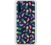 Funda compatible con Oppo A91 - Reno 3 - Patron sandias y pinas