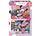 Puzzle 2x20 piezas Minnie Pack de 2 (Educa 19297)