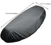 Motorcycle Seat Cover Waterproof Seat Cover Universal Flexible Saddle-Cover Black Sun-Protection Heat Insulation Cushion Covers