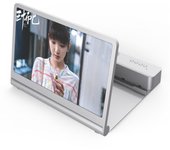 F12 Cross Border Private Model 3d Creative Phone Screen Amplifier 12 Inch Phone Stand Wireless Card Insertion Bluetooth Speaker