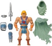 Masters of the Universe MOTU Turtles of Grayskull Stealth Ninja He-Man, Figura de acción con accesorios, inspirado en las Tortugas Ninja, juguete regalo para niños y niñas