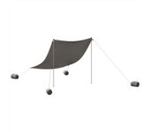 vidaXL Toldo de playa con anclas de arena 214x236 cm tienda de playa Color Azul,  Gris,  Verde y mas