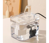 1000ml Automatic Pet Water Fountain Transparent USB Power Cat Water Dispenser for Indoor Dog and Cat Water Feeding Supplies