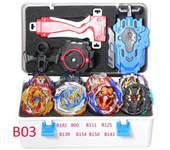 Takara Tomy New Beyblade Burst Metal Fusion Fighting Metal Booster Package Toys Grip Launcher boxs Original