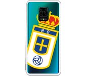 Carcasa para Xiaomi Redmi Note 9S - Note 9 Pro - Real Oviedo Escudo sobre transparente