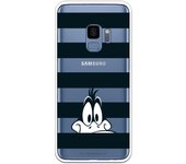 Funda original compatible con Samsung Galaxy S9 - Pato Lucas Franjas Negras