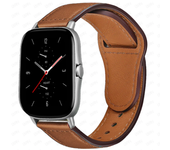 20mm/22mm Leather band For Amazfit GTS/4/2/2e/GTS2 Mini/GTR 3/Pro/47mm/GTR2/2e/stratos 2 Sport Watch Bracelet Amazfit bip strap