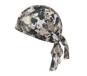 Camouflage headband, bandana, men's hat, cycling cap, sun protection, sports, breathable printed scarf, running and cycling cap
