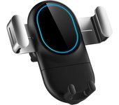 Soporte para teléfono con salida de aire para automóvil, Soporte de carga inalámbrico para automóvil, Soporte para teléfono para automóvil, Carga rápida, Creativo, Soporte de carga inalámbrico por gravedad, Rotación de 360 °