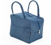Nevera Térmica Portátil Azul 7,5L | Bolsa Térmica Porta Alimentos con Interior Isotérmico de Aluminio | Ideal para Estudiantes, Trabajo, Playa, Camping, Viajes, Picnic…