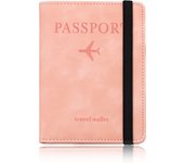 Passport Holder Cover Wallet RFID Blocking Leather Card Case Travel Accessories for Women Men