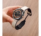 22mm Leather+Silicone Strap For Xiaomi Watch S4 S3 S2 S1 Magnetic Buckle Bracelet For Xiaomi Watch 2Pro Mi watch Color2 Bracelet