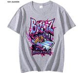 Bratz T Shirts Women Summer Street Oversized T-shirt Harajuku Y2k Tops Men Women Casual Cotton Short Sleeve Plus Size Tshirt