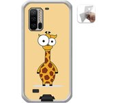Tumundosmartphone Funda Gel Tpu para Ulefone Armor 7 diseño Jirafa Dibujos