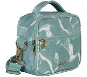 MILAN BOLSA ISOTERMICA 3 5 L CON 3 RECIPIENTES SERIE LAVA VERDE LAVA 11x22x20 Cms.
