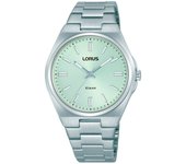 Lorus Reloj Mujer Mujer Reloj 3 Agujas Esf Verde Claro Acero 10 Atm