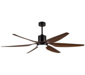 Ventilador de Techo con Luz Led 24w y Motor DC 36w Gran Tamaño F BRIGHT