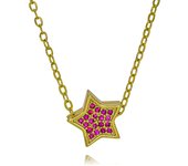 Dijes de Estrella chapados en oro y Cobre para hacer joyería DIY, Celestial DE CIRCONIA colorida, de Navidad Regalos, accesorio de joyería