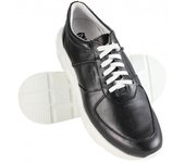 Sneakers de piel con cordones modelo PRIME - Zerimar.