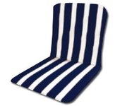 Playa cojin monobloc bajo (4 und)azul-blanco 75x42x1.5cm 10005