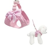 Arnés para mascotas para Perros Pequeños, juego de arnés y Correa para Perros, arnés fácil para pasear Perros