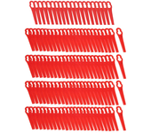20/60/100/120pcs Grass Cutting Blade Plastic L83 Cutter Blades Fast Cutting Blades Spare Parts Durable Grass Trimmer Accessories
