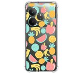 Tumundosmartphone Funda Silicona Antigolpes para Realme GT 6 / GT 6T 5G diseño Frutas 02 Dibujos