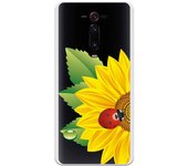 Funda compatible con Xiaomi Mi 9T (Redmi K20) - Girasol y mariquita