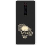 Funda compatible con Xiaomi Mi 9T (Redmi K20) - tatoo calavera dotwork