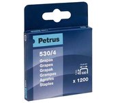 Petrus - CAJA 1200U. GRAPAS PETRUS 530/4 COBREADAS 77512