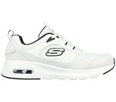 Skechers 232646_WBK Zapatillas deportivas para hombre blancas en textil 80532