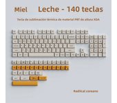 XDA Keycaps PBT English RU KR JP Keycap For Cherry Mx Switch Mechanical Keyboard  68 84 89 980 104 KEYS Keyboard