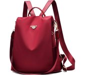 Mochila antirrobo Impermeable para Mujer,Mochila de cuero suave antirrobo, versátil y moderna, con un solo hombro, para mujer