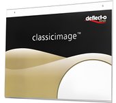 Expositor de pared formato a3 horizontal deflecto