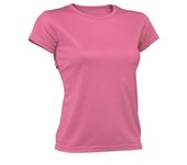 Camiseta de Deporte Mujer ASIOKA PO Manga Corta 100% Poliéster