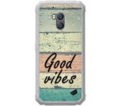 Tumundosmartphone Funda Gel Tpu para Ulefone Armor X2 diseño Madera 01 Dibujos