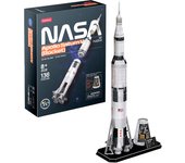 NASA Puzzle 3d Cohete Saturno V | Puzzle 3d Niños Y Adultos | Maqueta Para Montar