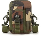 Riñonera táctica para deportes al aire libre, bolsa para correr, cinturón para hombres y mujeres, bolso colgante para teléfono móvil, mini riñonera
