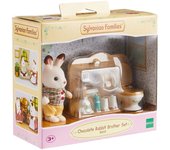 Set hermano conejo chocolate Sylvanian Families  colección 5015 EPOCH