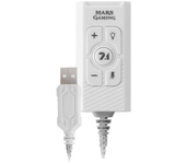 Mars Gaming MSC2 Tarjeta de Sonido Externa 7.1 USB Blanca