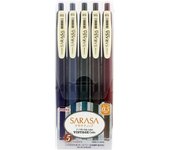 ZEBRA BOLIGRAFO ZEBRA SARASA CLIP 5 COLORES VINTAGE SARASA