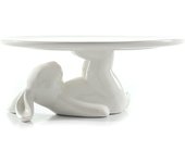 Soporte para magdalenas, decoraciones de Pascua, platos de postre de cerámica para huevos