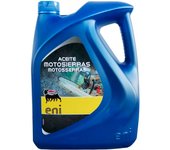 Pack 4 Aceite para cadenas de motosierra Eni - Agip 5L. Lubricante de engrase para cadenas | 4 Garrafas de 5 litros